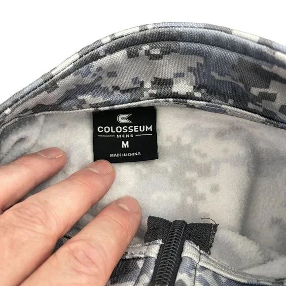 Colosseum Charcoal ASU Sun Devils OHT Full Zip Jacket, Size M - Picture 3 of 7